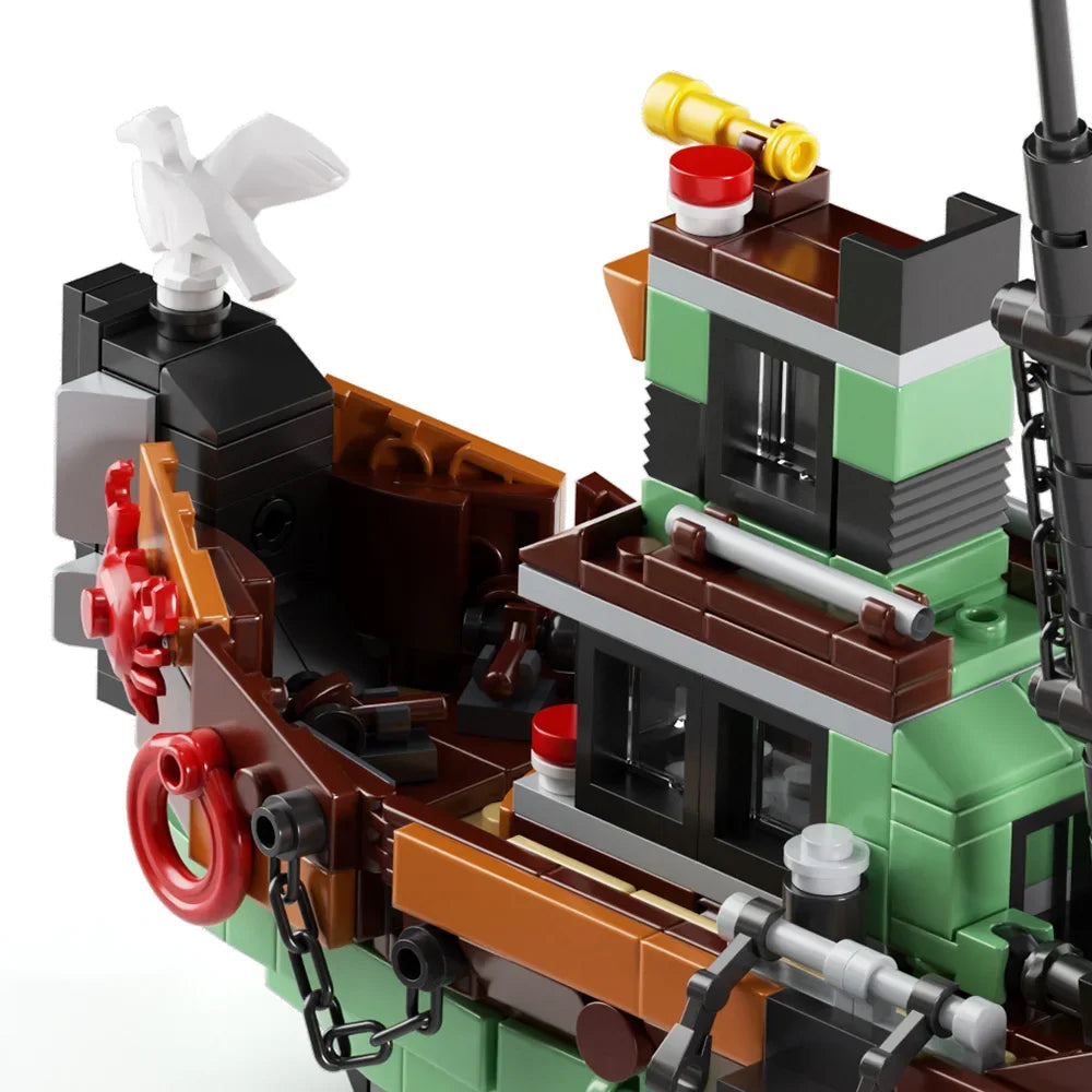 Seaside Lighthouse Building Block Sets with Lighting