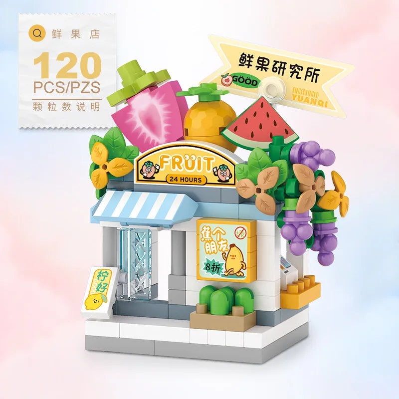 100 PCS Magical Shop Mini Blocks