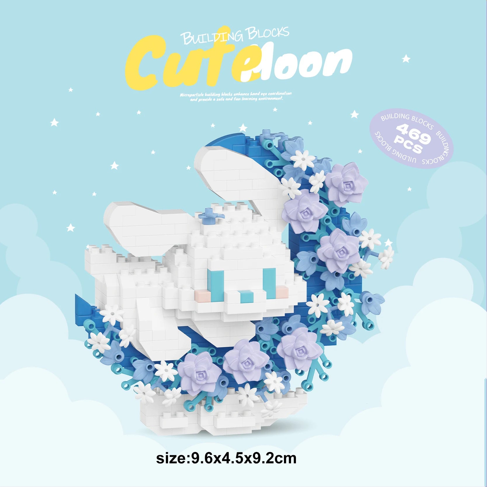 Mini Dog Cat panda raccoon Cute Pet Small Building Block Model Series
