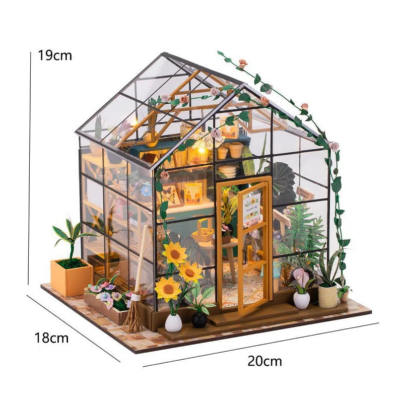 3D Model Flower House Greenhouse Handmade