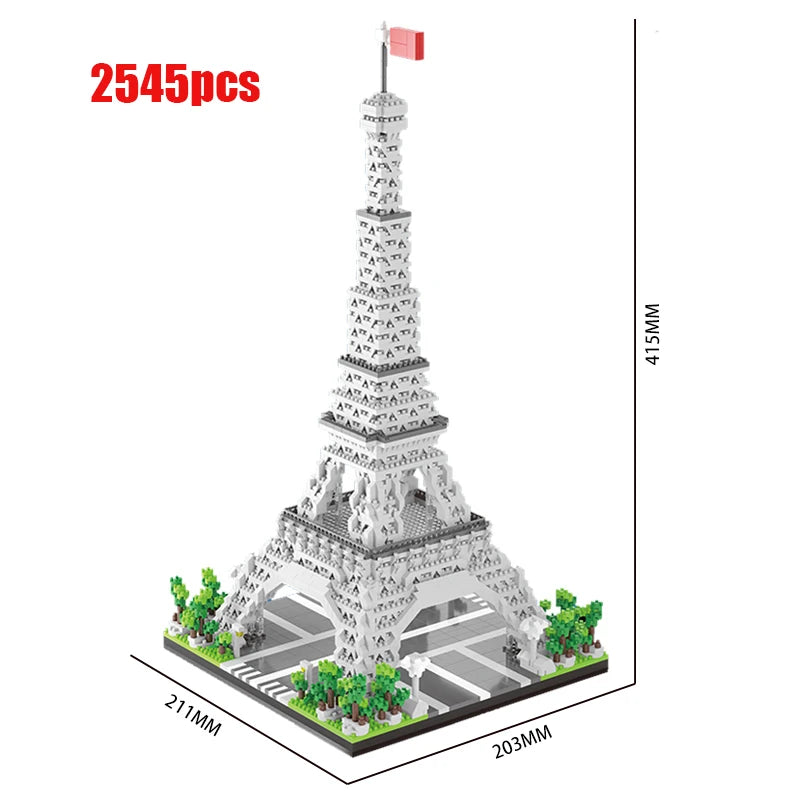 4036PCS MOC Bricks City Taj Mahal World Famous Architecture