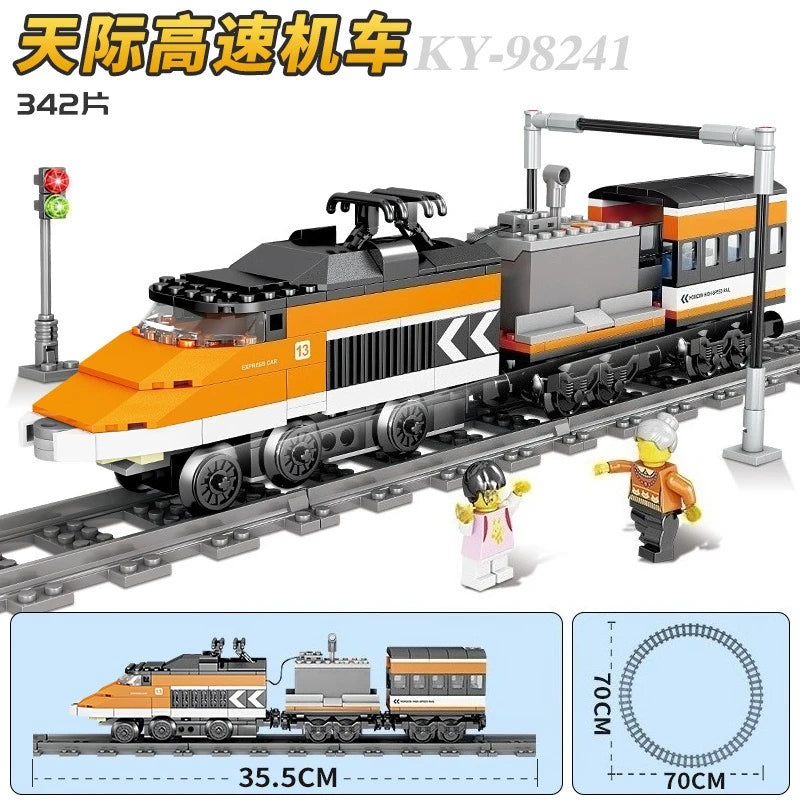 Train Toy with Motor and Tract Set