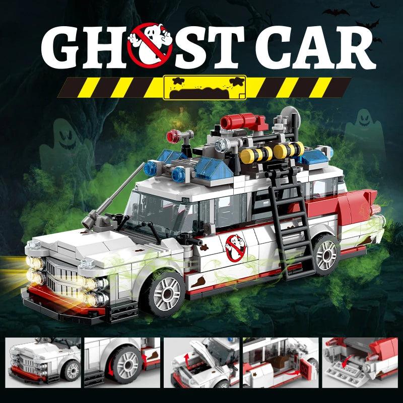 562PCS Ghostbuster Technical Car Model